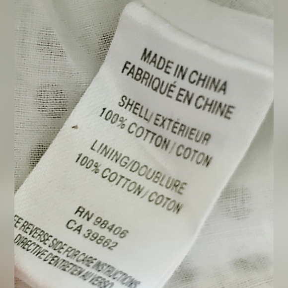 Theory White Eyelet Midi Dress - Picture 5 of 8